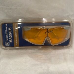 Smith & Wesson MAGNUM Safety/Shooting Glasses Amber Lens SW1530RUM NIB